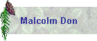 Malcolm Don